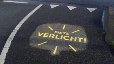 fiets verlicht